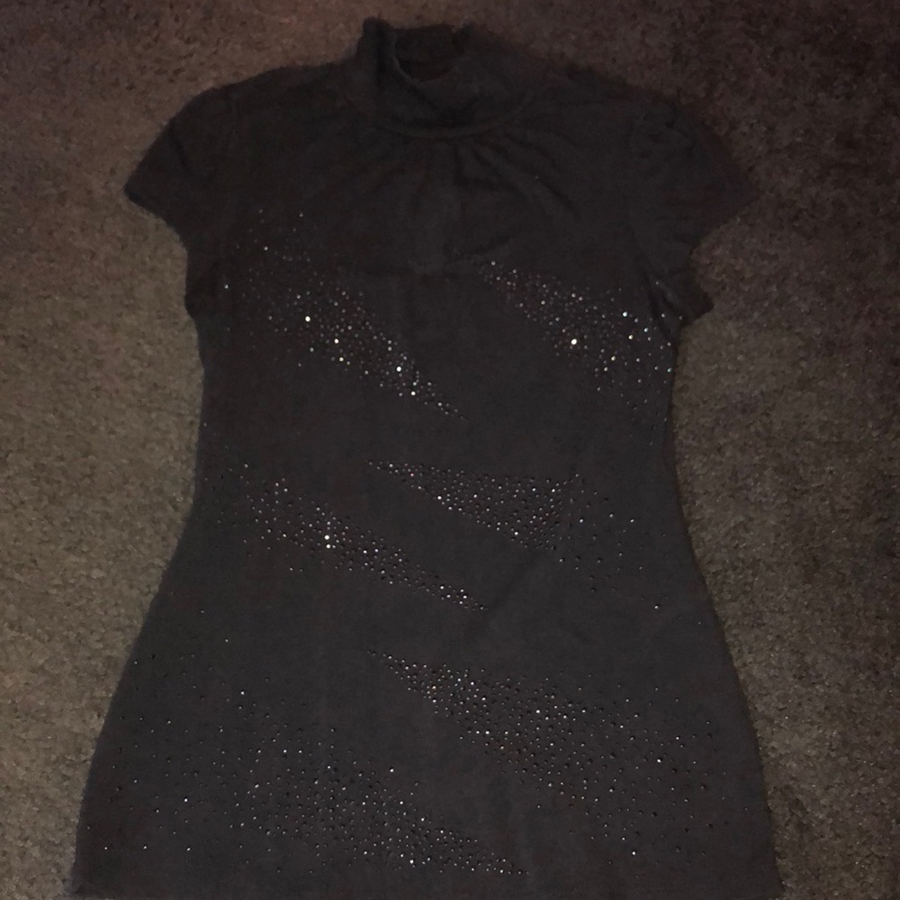 Black Express Dress Top